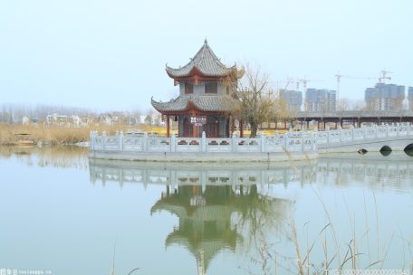 阜阳东城河景观工程进入土建收尾阶段 下半年开园迎客